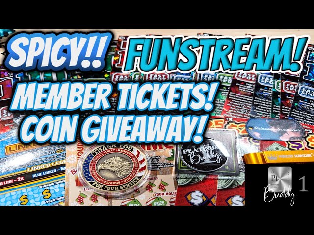 🟢🔵LET's GO!🟢 MEMBER TICKETS!🟢COIN GIVEAWAYS! 🟢Half BOOK OF GEM 10s! 🟢Ohio Lottery Scratch Off 🟢🔵