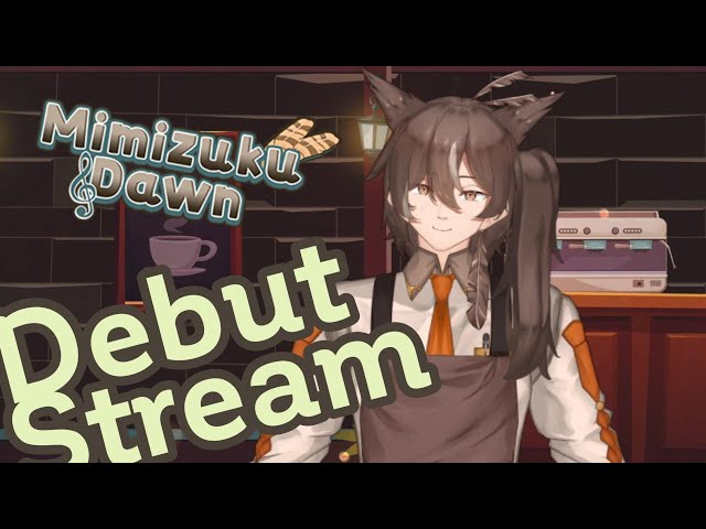 【Debut Stream】do you whant a cup of coffe ? ☕【Mimizuku Dawn I Barista Owl Vtuber |  | EN Vtuber】