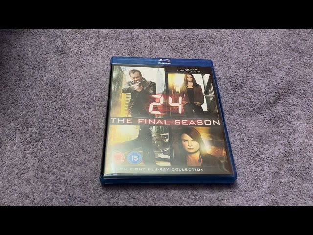 24: Season 8 The Final Season Blu Ray Unboxing