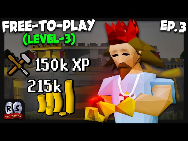 CRAFTING for CASH in F2P! [Ep. 3] | OSRS Free-to-Play Skiller Account