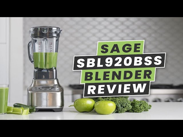 Sage the Super Q SBL920BSS Blender | Blender Review