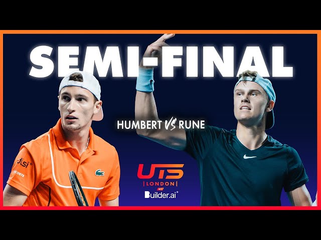 The Commander Ugo Humbert vs The Viking Holger Rune | UTS London by Builder.ai 2024