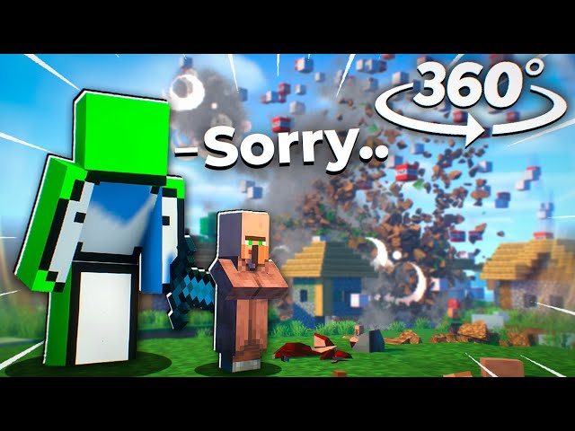 360° Speedrun in the Most Hyper-Realistic Minecraft!