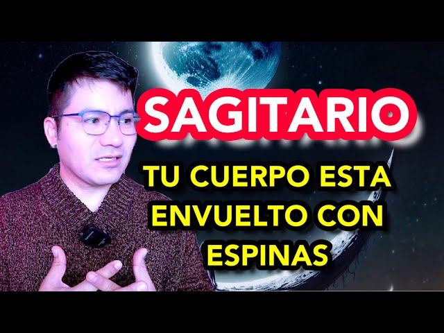 SAGITARIO ♐️ 👑 TUS PROBLEMAS NO SON NATURALES 😢 HAY HECHIZO DE POR MEDIO