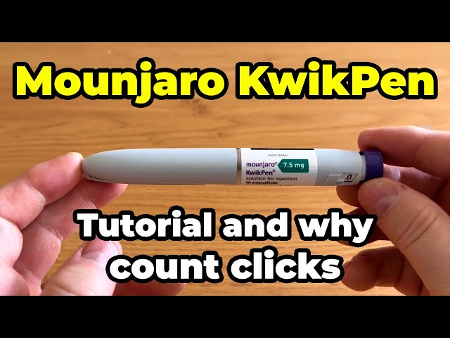 Mounjaro How to use Pen - How to get more doses by counting clicks