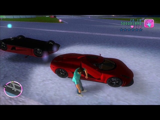 Playing a GTA Vice City Mod (Ultimate Edition by xJack) - with Commentary 6 :)