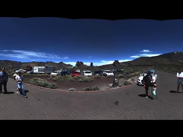 Rover Readiness Test at Teide (360 view)