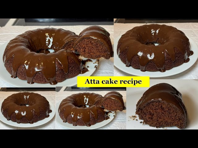 Whole wheat chocolate Cake recipe | whole wheat chocolate cake |cake without maida| ata cake recipe