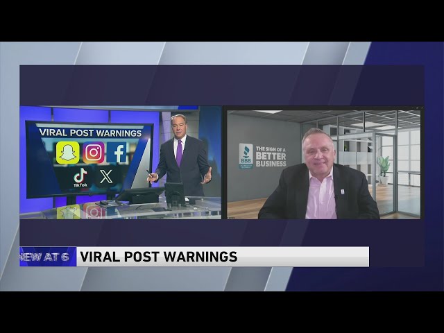 Better Business Bureau: Viral Social Media Post Warnings