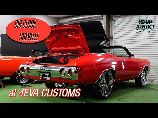 Big Block 72' Chevelle Vert Gets LIT at 4Eva Customs!