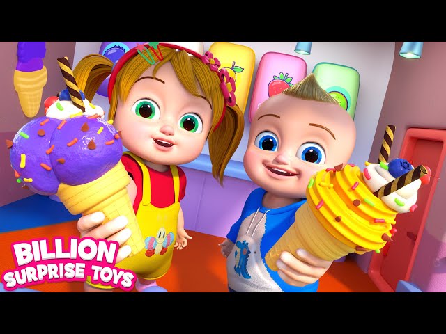 Yummy Ice Cream for Kids | Cartoon for toddlers | Funny Videos for Babies | BST Live