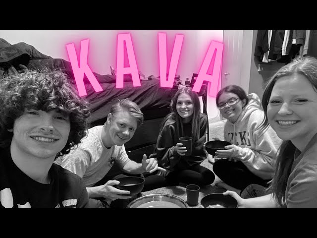 trying KAVA for the FIRST time