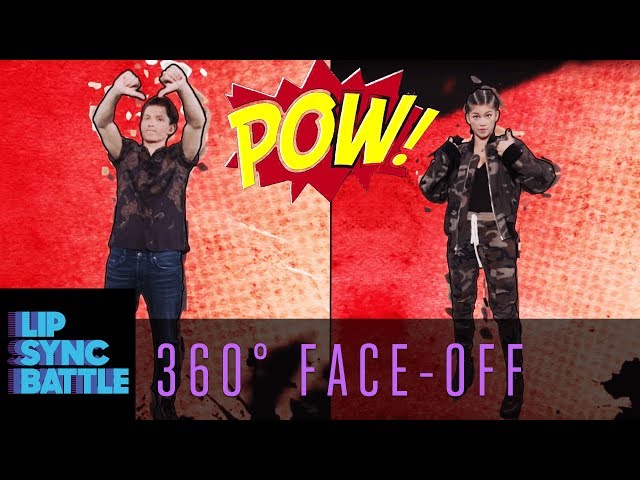 Zendaya vs. Tom Holland: 360° Face-Off | Lip Sync Battle