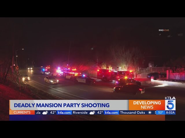 16-year-old dead, 5 others injured after gunfire erupts at mansion party in Los Angeles