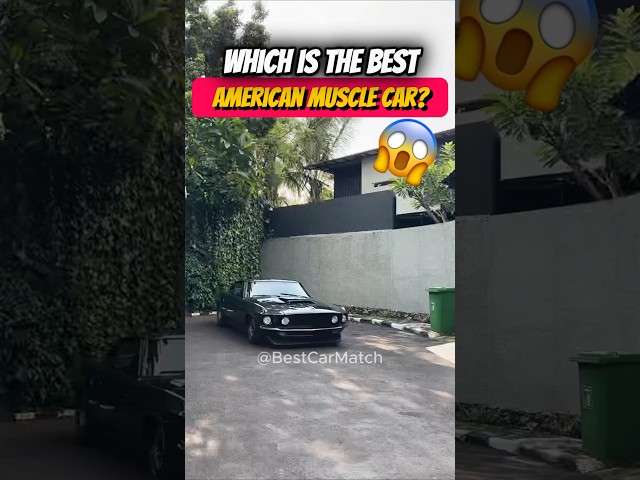 Which is the best AMERICAN muscle car?😱🔥 #shorts #cars #automobile #usa #musclecar