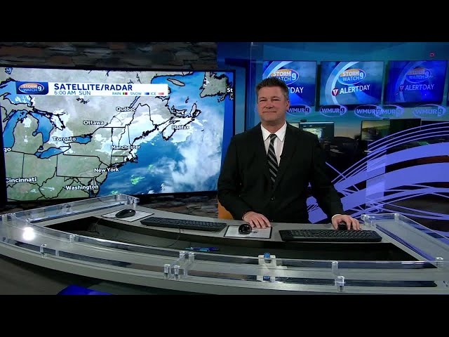 Video: Snow tapering off; more snow likely later this week