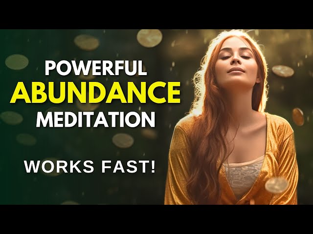 Abundance Meditation: Manifest Money & Wealth (Law of Attraction)