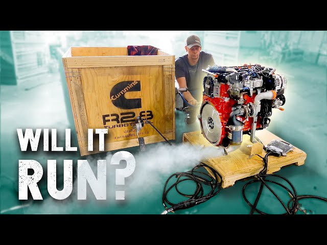 Cummins R2.8 Swapping a Shipping Crate #RamRecharger [EP1]