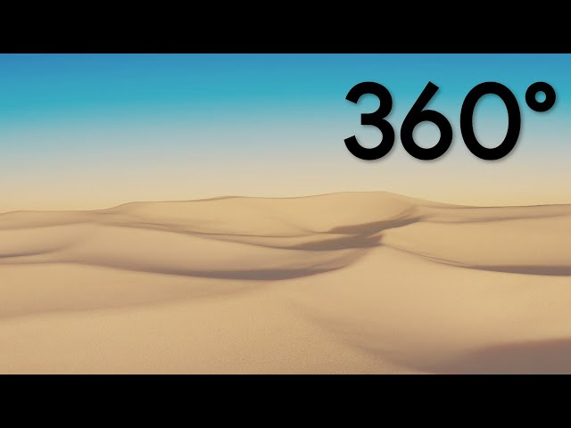 360° Desert Scene made in Blender