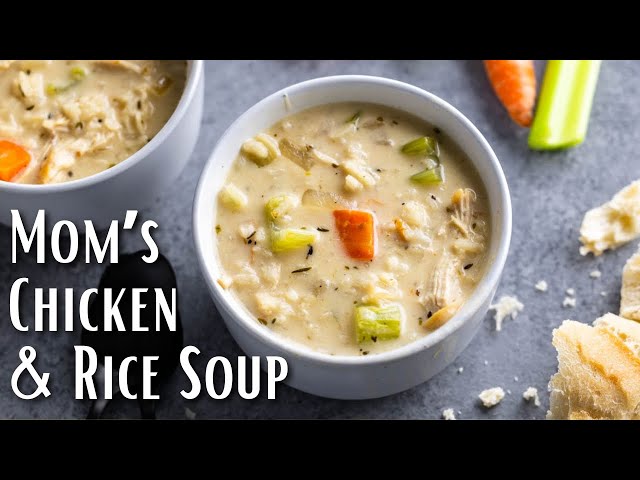 Mom's Chicken and Rice Soup