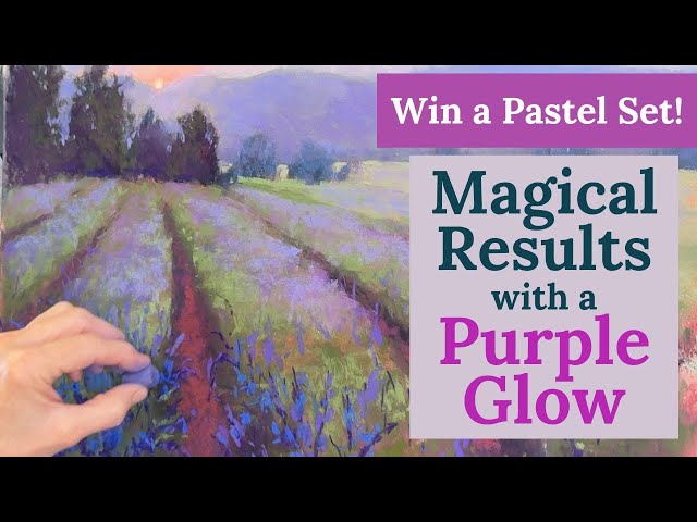 Master the Magic of Enchanting Purples! - Enter to Win My Exclusive Purple Pastel Set!