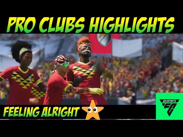 EAFC24 Pro Clubs Highlights: Feeling Alright