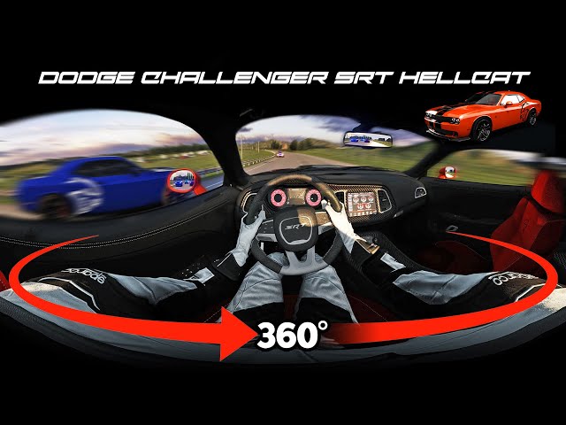 360° Inside The LAST Great Muscle Car | Dodge Challenger VR Experience #360video #vrvideo