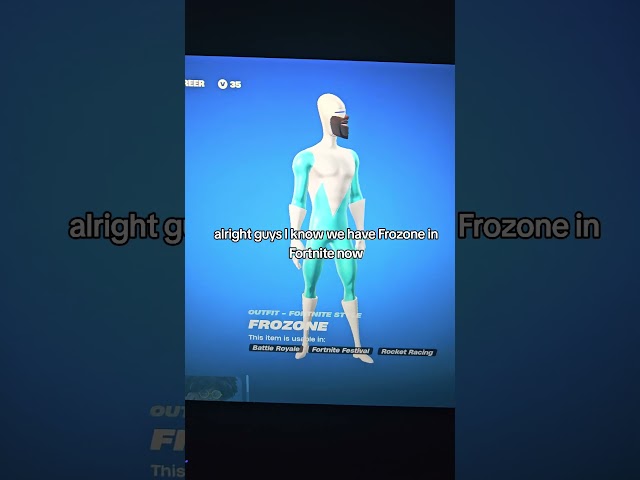 OG Frozone #incredibles #fortnite #frozone #funny