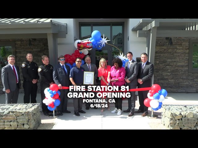 Grand Opening of State-of-the-Art Fire Station 81