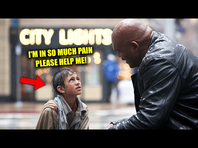 Homeless Boy Begs Shaquille O'Neal for Help - He Notices Something Important and Takes Action!