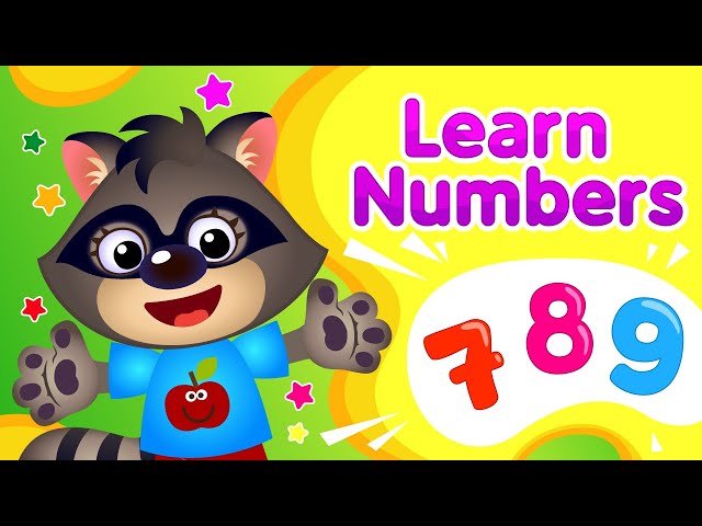 Lesson 3: Learn to count from 7 to 9