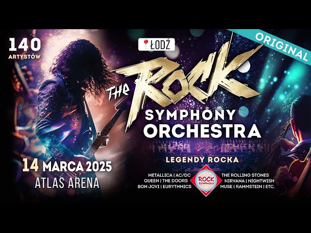 The Rock Symphony Orchestra | 14.03.2025 Lodz |Tour 2025 | Poland