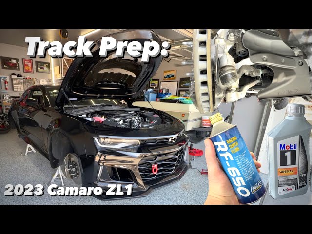 How-To: Track Prep // Engine & Diff Oil, Brake Fluid, Lift Pads & More // 2023 ZL1