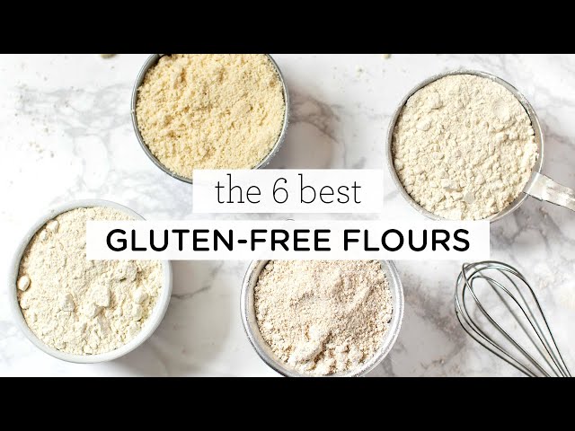 6 BEST GLUTEN-FREE FLOURS ‣‣ for all your baking recipes!