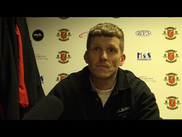 INTERVIEW | Wullie Gibson | Post Match Montrose