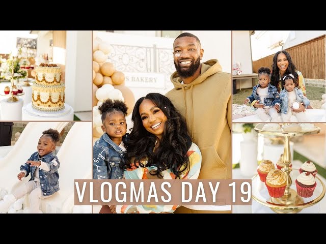 VLOGMAS Day 19 | Harper's 2 Sweet Birthday Banger | JaLisaEVaughn