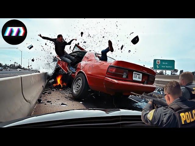 110 MOST BRUTAL Moments High Speed Chase And Road Rage Got Instant Karma Caught On Dashcam!