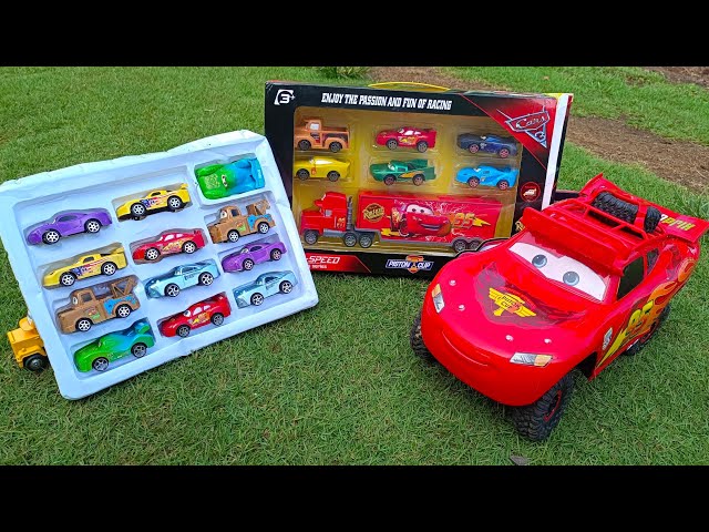 Disney Pixar Cars Unboxing Review | Lightning McQueen, Tow Mater, Mack, Royo McQueen, Cruz Ramirez