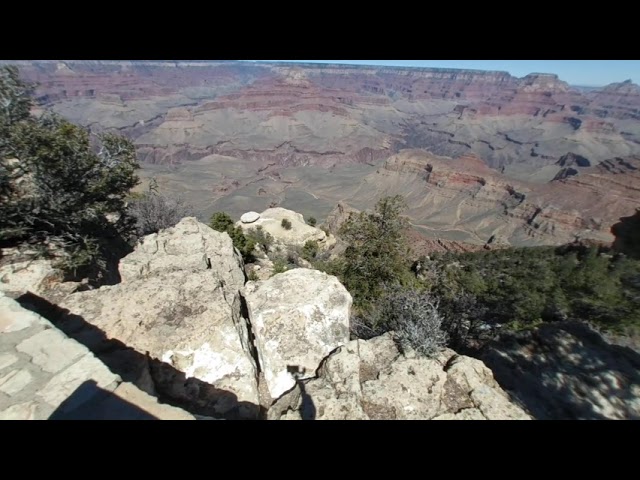 Lenovo Mirage Camera VR 180 Video Of The Grand Canyon, South Rim, April 3 2024