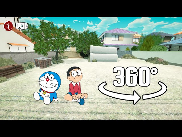 VR 360 - Doraemon Playground Tour 【4K Video Quality】