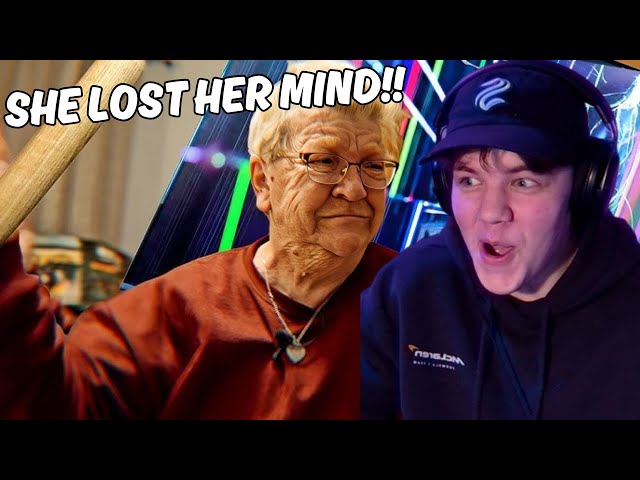 SHE FINALLY SNAPPED!? | ANGRY GRANDMA SMASHES TV! (REACTION)