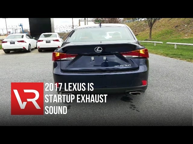 (VR) 2017 Lexus IS 300 Startup 360°