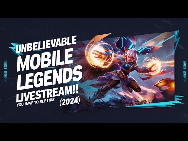 Unbelievable Mobile Legends Livestream You HAVE to See (2024) 🔥