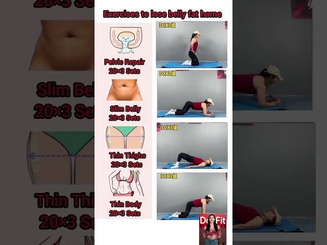 exercises to lose belly fat home#short #reducebellyfat #bellyfatloss #yoga