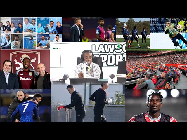 KING EBEN TUESDAY AFTERNOON FOREIGN SPORTS NEWS ON LAWSON TV.#football #soccer #ucl #arsenal