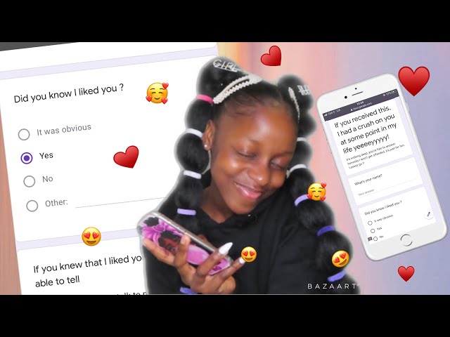 So I sent a quiz to all the boys I've had a crush on || South African YouTuber