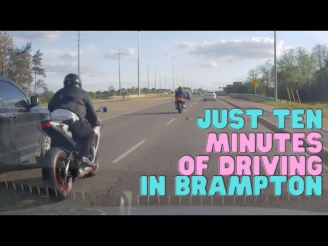 Driving in Brampton