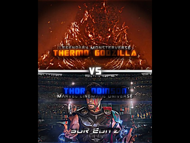 Thermonuclear Godzilla vs Thor