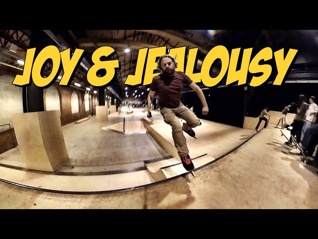 BIG WHEEL BLADING in an Indoor Skatepark