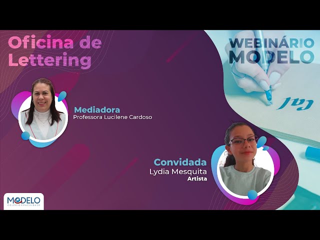 OFICINA DE LETTERING | Webinário Modelo